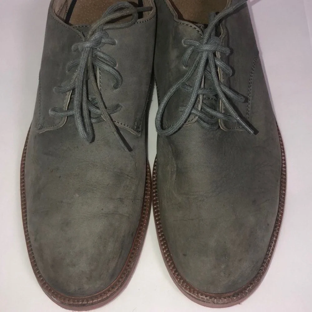 Polo Suede Torrington Olive Dress‎ Shoes SIze 9D